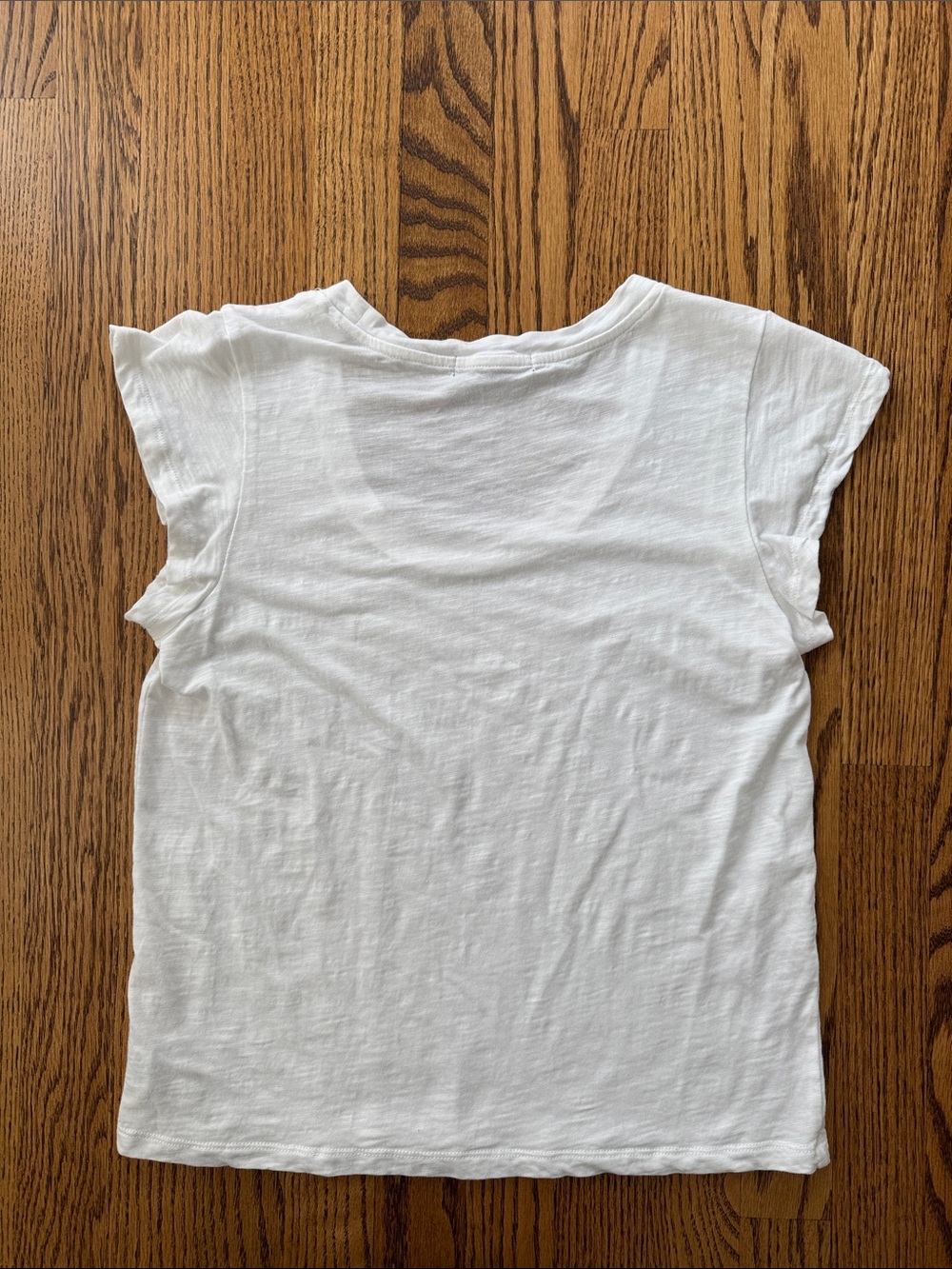 Sanctuary White Scoop Neck Short Sleeve Tee - Picture 8 of 16